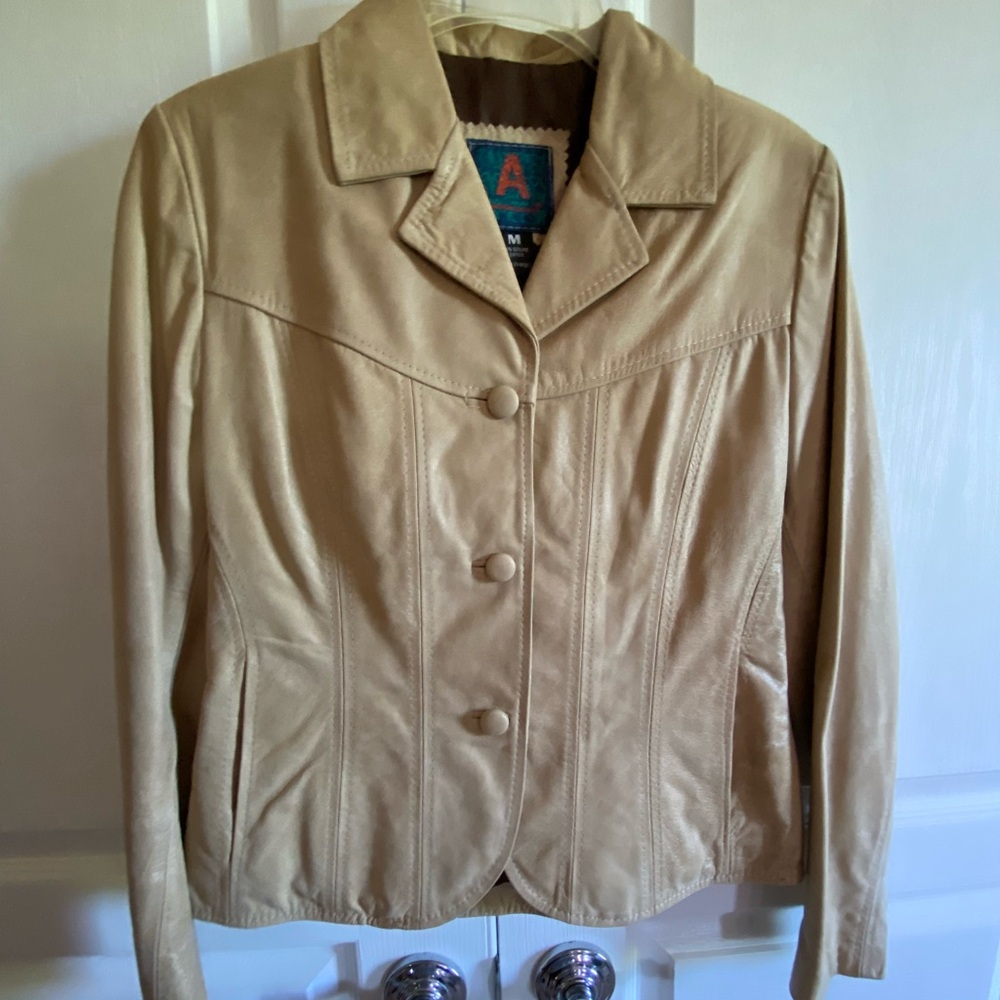 Genuine Leather jacket, size M